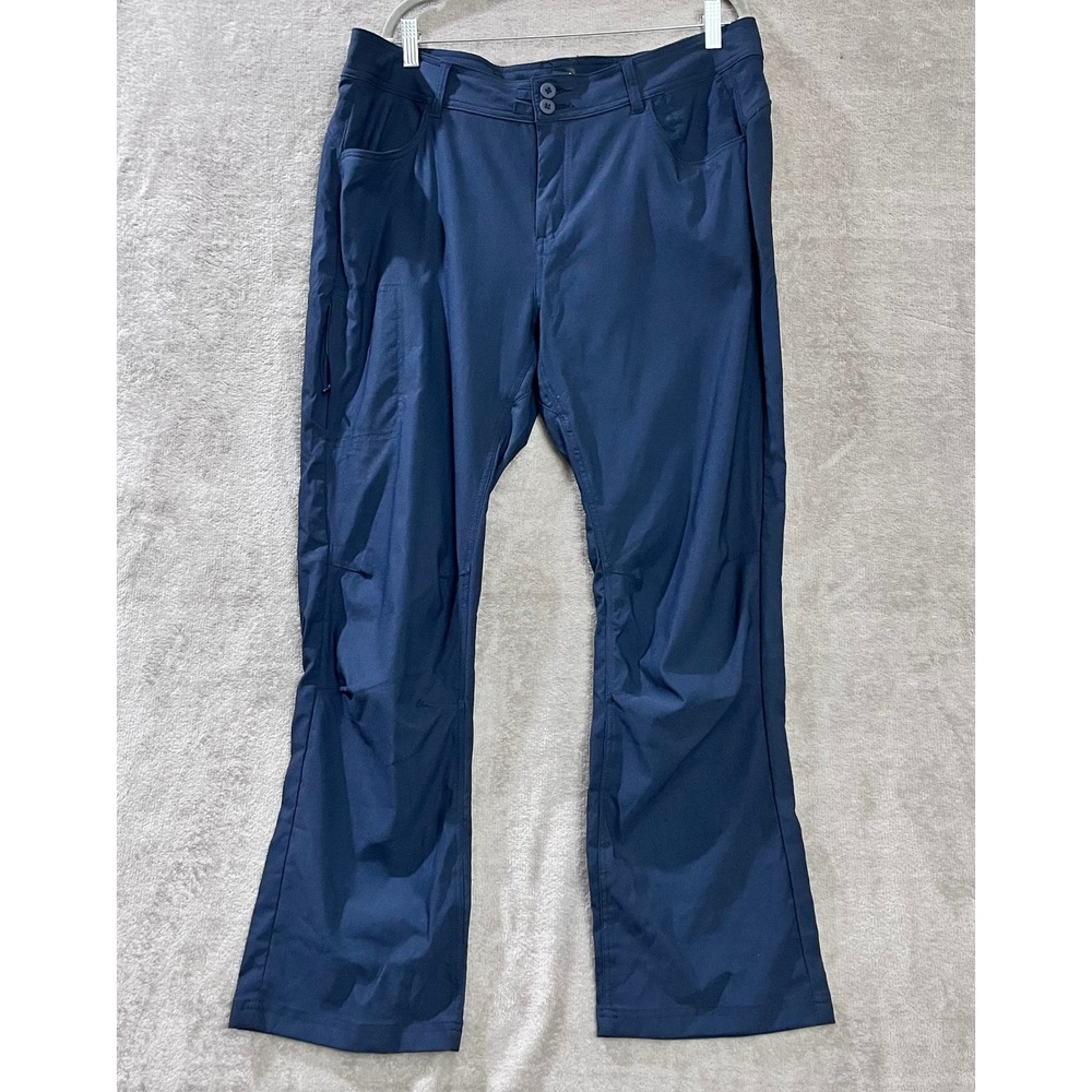 Prana Halle Straight Leg Pants Women 16 Regular Hiking Utility Outdoor Cargo